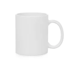 Keramický bílý hrnek - motiv páv