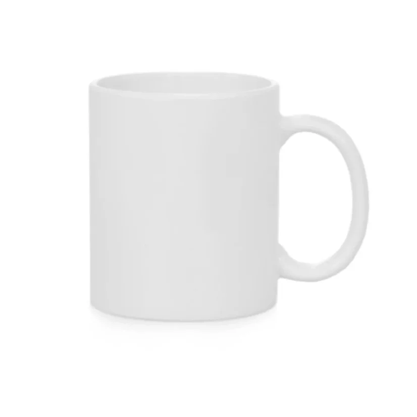 Keramický bílý hrnek - motiv les2